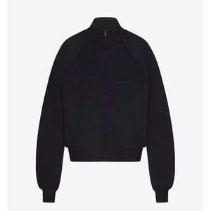SKIMS Black Bomber Jacket